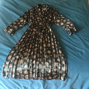 Vintage silk dress